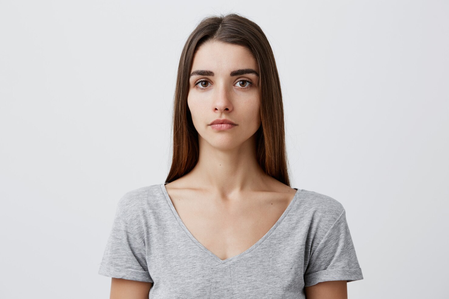 Face undergoing deepfake analysis